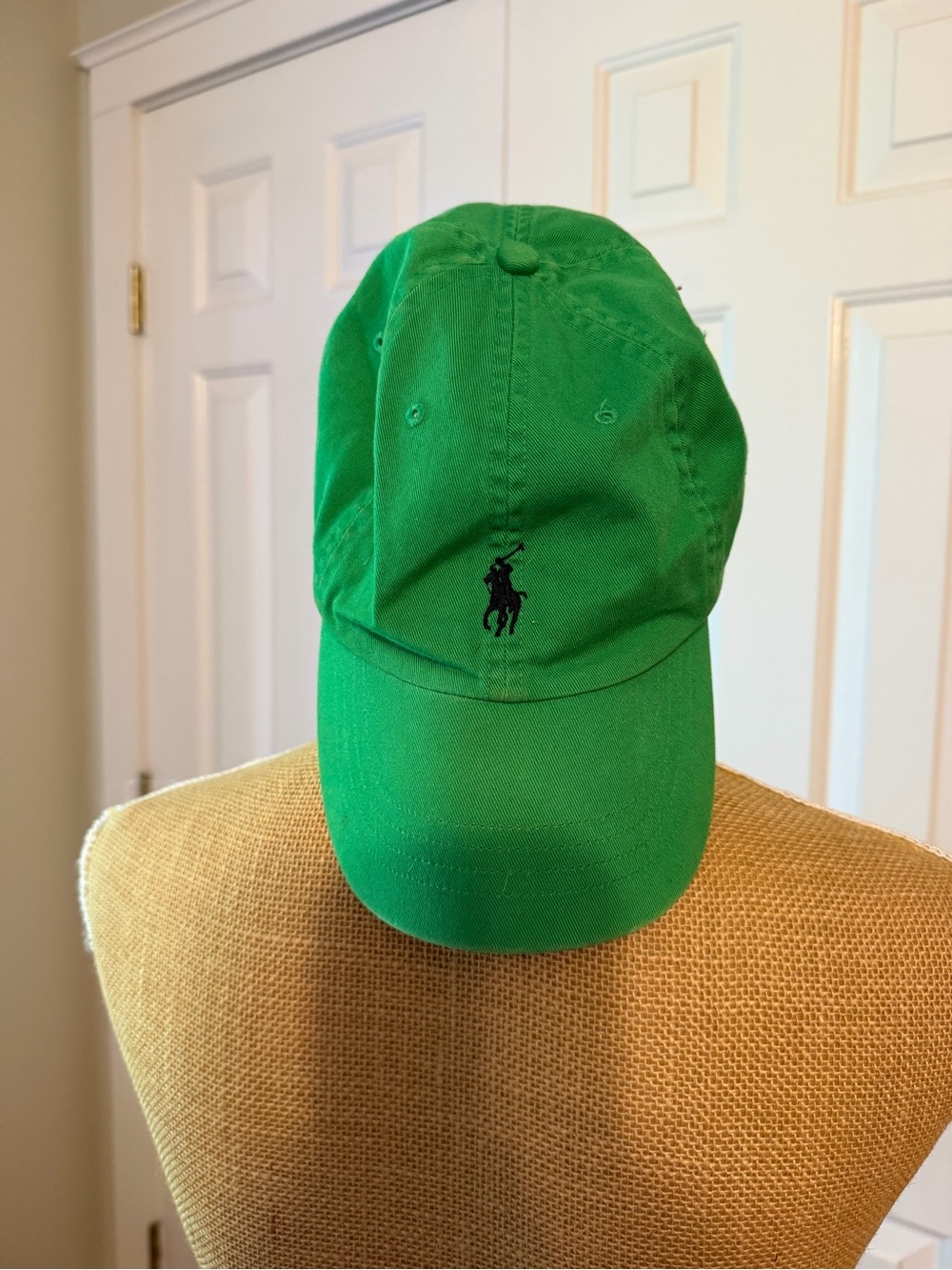 Polo by Ralph Lauren Kids Kelly Green Polo Pony Baseball Cap